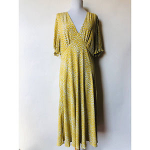 NWTDiane von Furstenberg Idris Serval Light Daydream Dress, Size 16